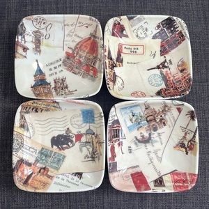 Marc Lacaze for Williams-Sonoma Grand Tour Appetizer Dipping Bowls (4)